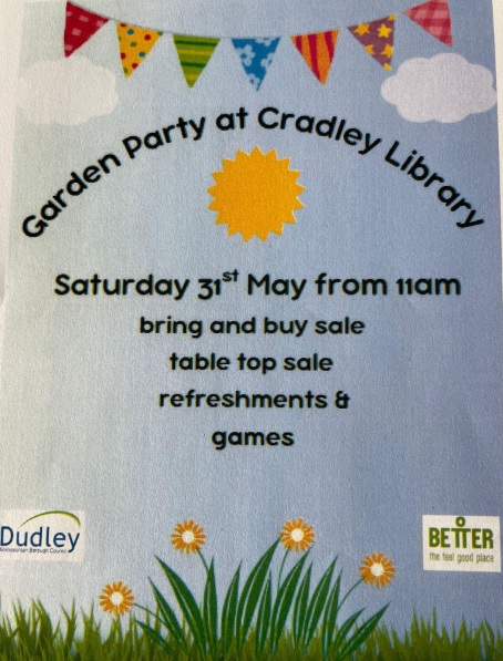 Cradley Library - Garden Party